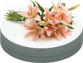 Round Mirror Centerpieces, Acrylic Circular Plates for Table Decoration, 15 Pack, Wedding Party Decor, Candle Tray (10inch)
