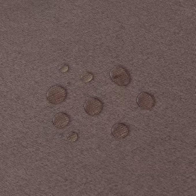 NLMUVW Brown Linen Tablecloth Rectangle, Chocolate Table Cloth Farmhouse Rectangular Table Cover for Kitchen Dining Coffee, 54 x 84 Inch