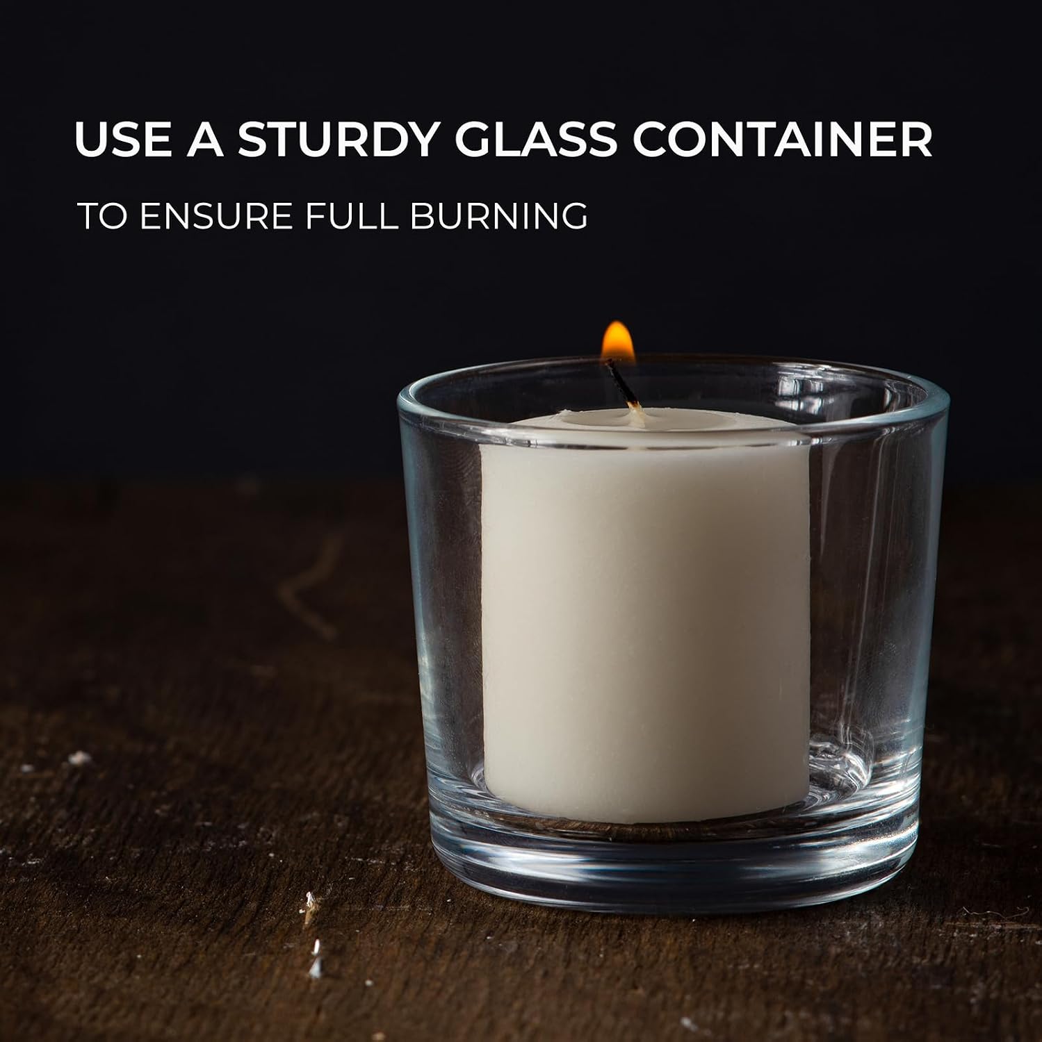 CANDWAX Unscented Ivory Votive Candles Set of 36 - Clean-Burning, Long-Lasting 15 Hour Burn - Ideal for Weddings, Home Décor, Spa, Events - Bulk Value for Versatile Use