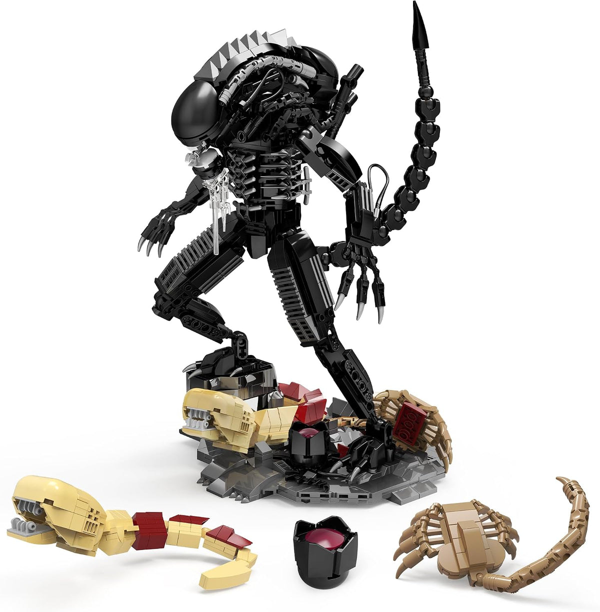xenomorph action figures building set for adults &, main product view