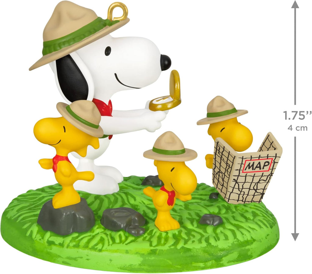 Hallmark Keepsake Christmas Ornament 2026, The Peanuts Gang Orienteering, Gifts for Peanuts Fans