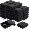 batiyeer 36 pcs jewelry gift boxes bulk, black, main product view