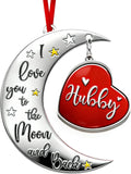 Birthday Gifts for Husband from Wife, Hubby Ornament Hubby Gifts Ideas from Wife for Valentine's Day, Father's Day, Anniversary, Thanksgiving, Christmas