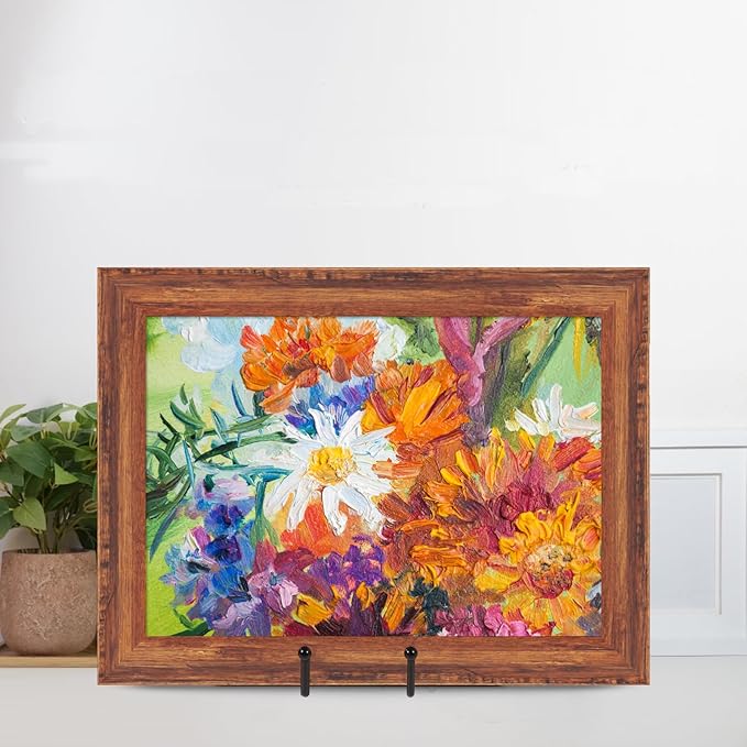 Decolore 10 Inch 3 Pack Large Black Table Easel Plate Stands for Display Plate Holder Display Stand for Decorative Plate, Poster, Tabletop Art and Platter
