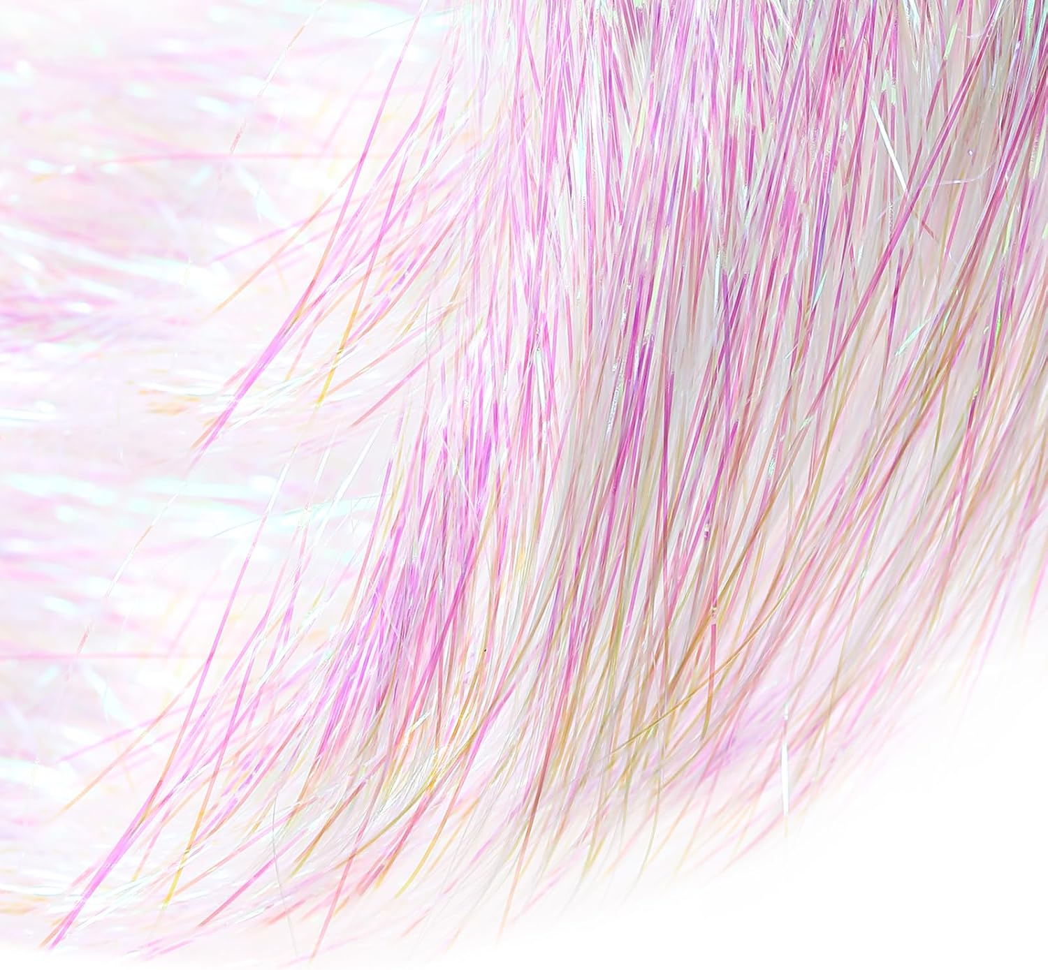10000pcs Christmas Icicle Tinsel,18in Iridescent Foil Fringe Tinsel Strand Icicle Tinsel Christmas Tree Tinsel for Christmas Holiday Decor Birthday Supplies