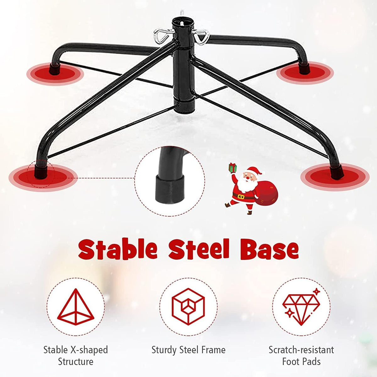 happygrill 5ft pencil christmas tree slim xmas tree, package contents