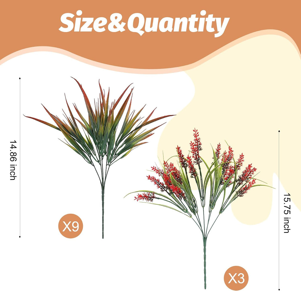 fake plants with artificial lavender flower for outdoor shown in use