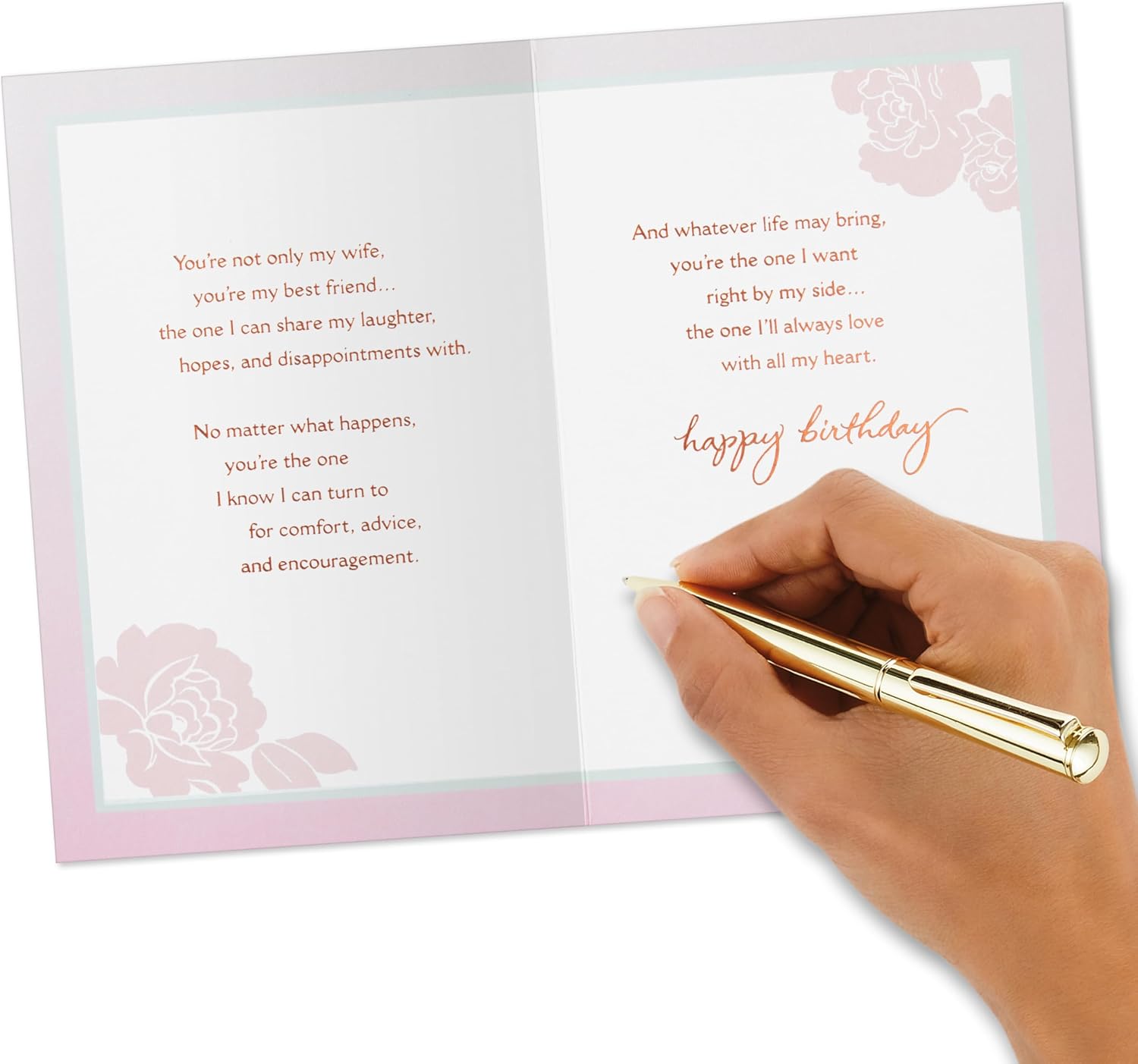 Hallmark Birthday Card for Wife (My Love, My Friend)