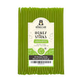 The Honey Jar Green Apple Flavored Honey Sticks - Pure Honey Straws For Tea, Coffee, or a Healthy Treat - One Teaspoon of Flavored Honey Per Stick - Made In The USA with Real Honey - (20 Count)