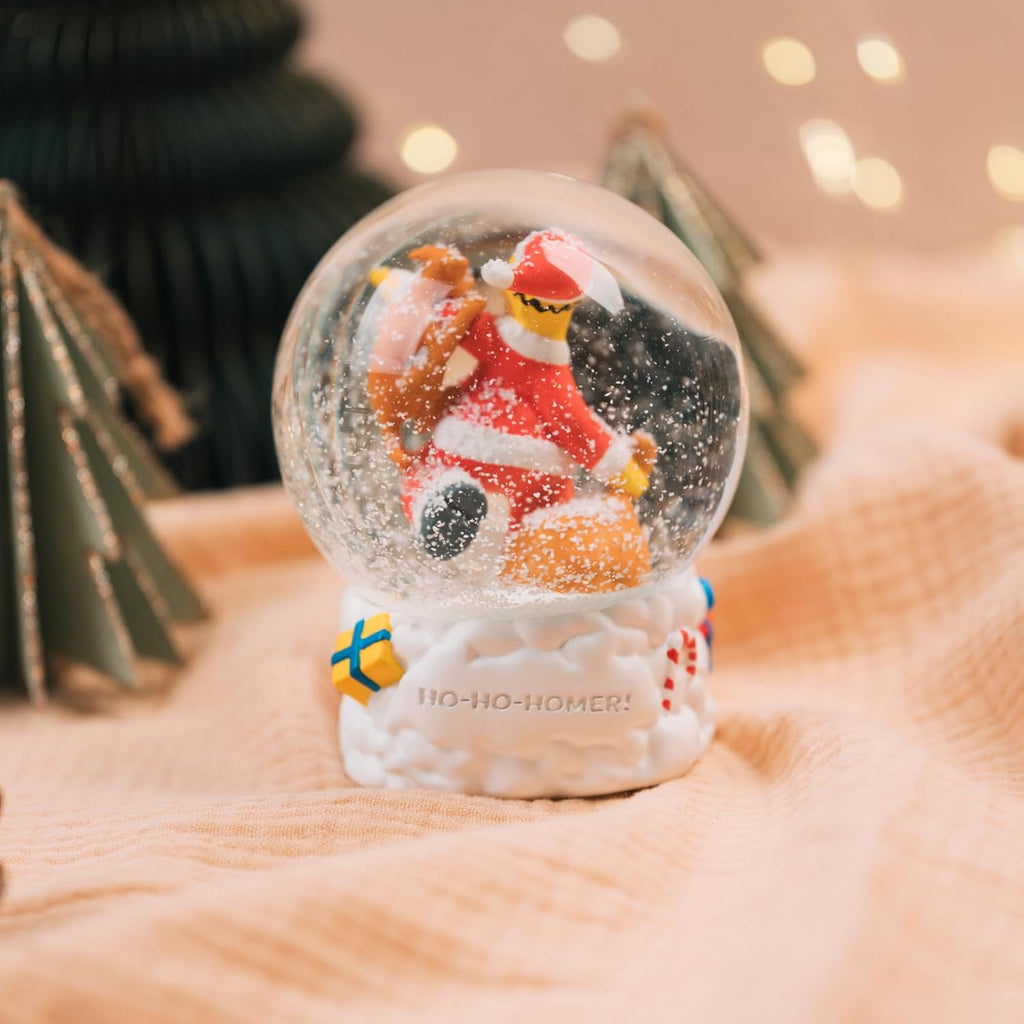 Grupo Erik The Simpsons Snow Globe - Funny Gifts, Merch, Merchandise, Decor | Homer Simpson Figure - Snow Globes for Adults & for Children, Secret Santa Gifts under 20 Pounds for Christmas, Xmas