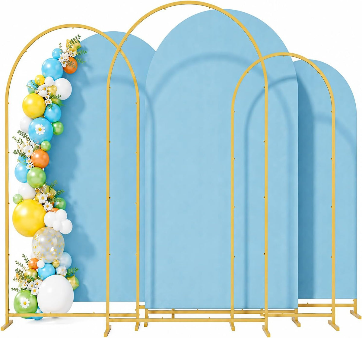 arch backdrop stand (4ft/5ft/6ft), metal arch frame stand, main product view