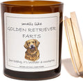 Golden Retriever Gifts, Golden Retriever Candle, Dog Mom Gifts for Women | Lavender & Eucalyptus • 100% Soy Wax • Clean Burn • Up to 50-Hour Burn • Funny Golden Retriever Decor • Gifts for Dog Lovers