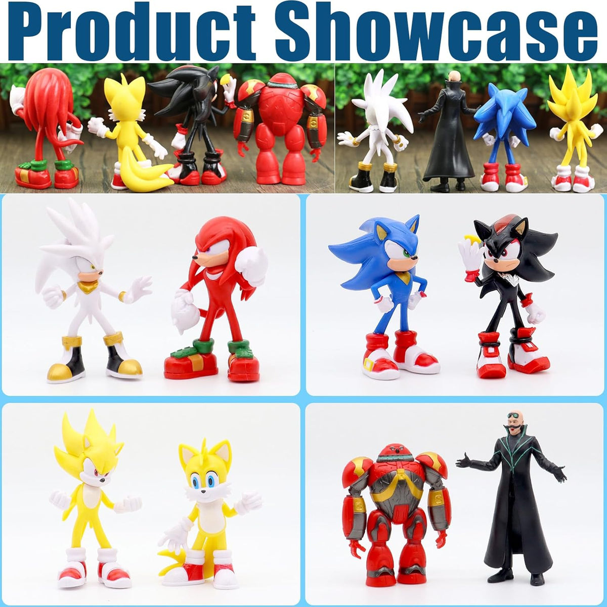 Hedgehog Action Figure, 6.5in Hedgehog Style Statue Handcrafted Collectible f...