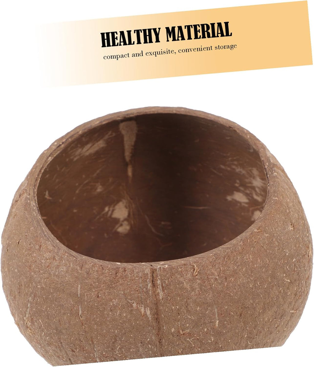 Candle Coconut Shell Bowl Creative Storage Jar for DIY Candles Natural Coconut Bowl for Beach Decor Unique Candle Container for Home Party Use