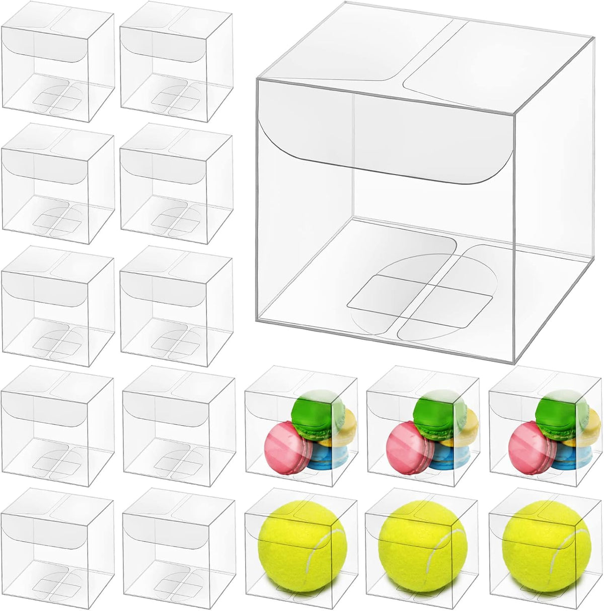 eaasty 200 pcs 3 x 3 x 3, main product view