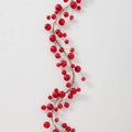 raz imports - 4' red plastic christmas ball, main product view