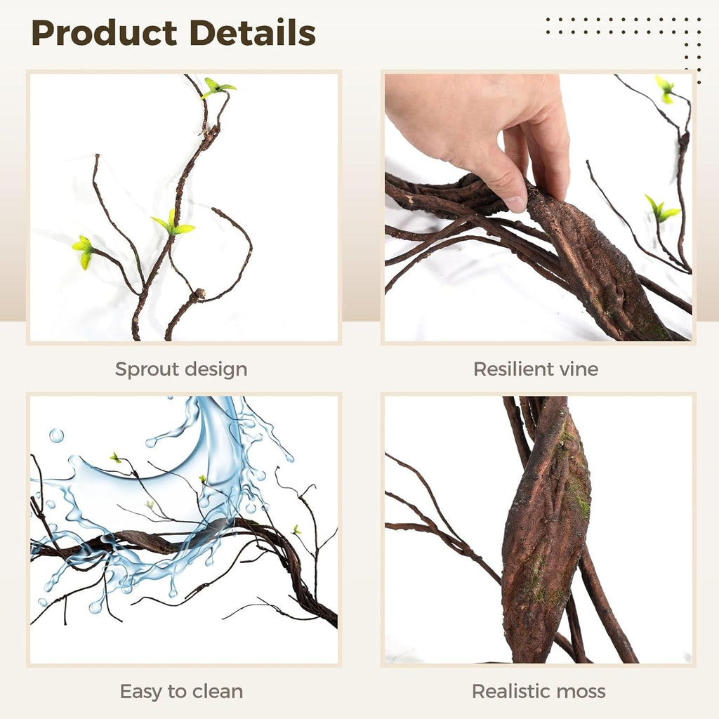 fake artificial tree branches for decoration - 67, close-up detail