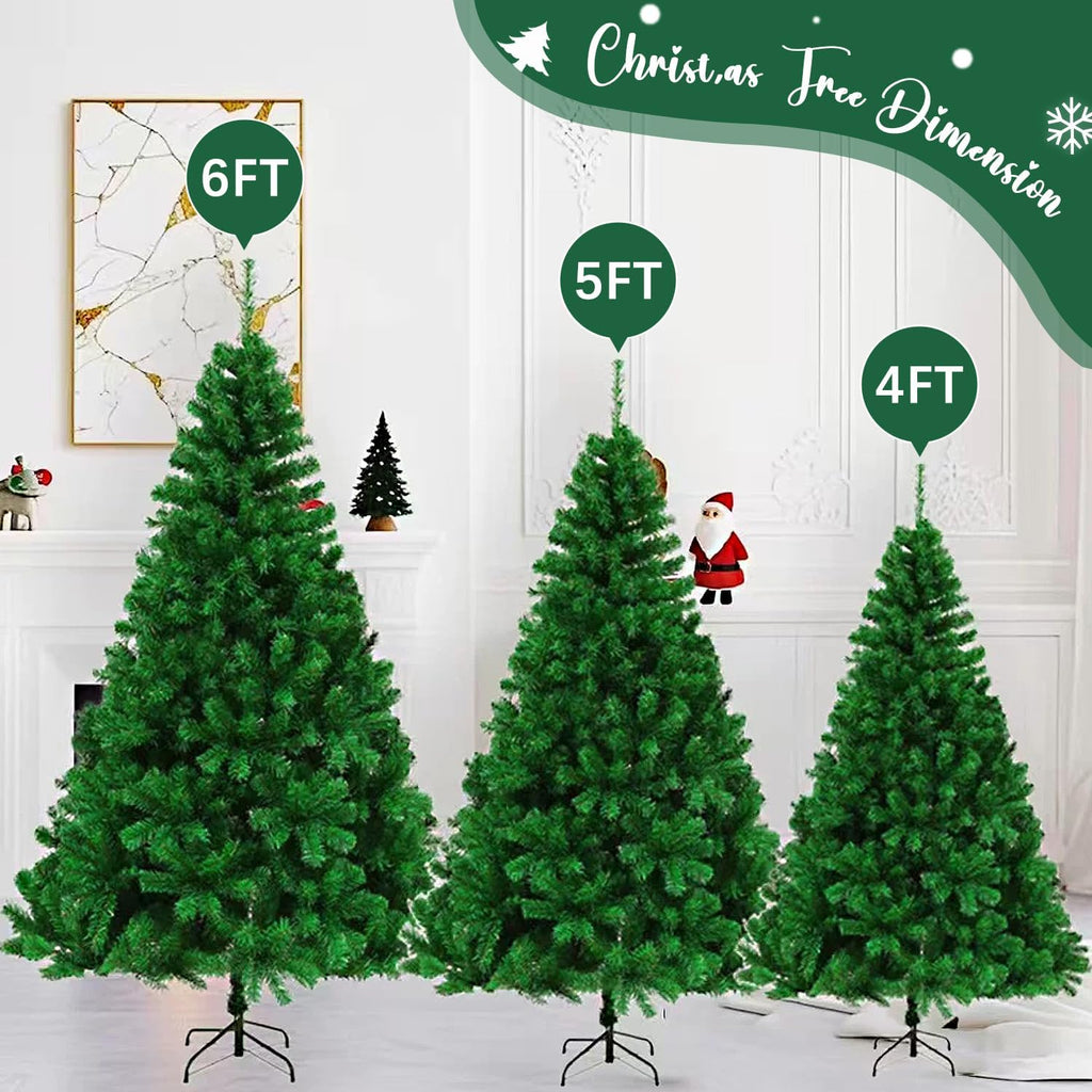 6ft artificial christmas tree, xmas tree with 1,000, view 9