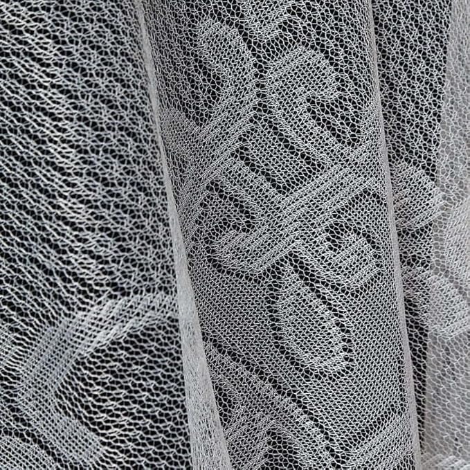 Tableclothsfactory 90" Ivory Premium Lace Round Tablecloth for Banquet Party Wedding Event Home Decor