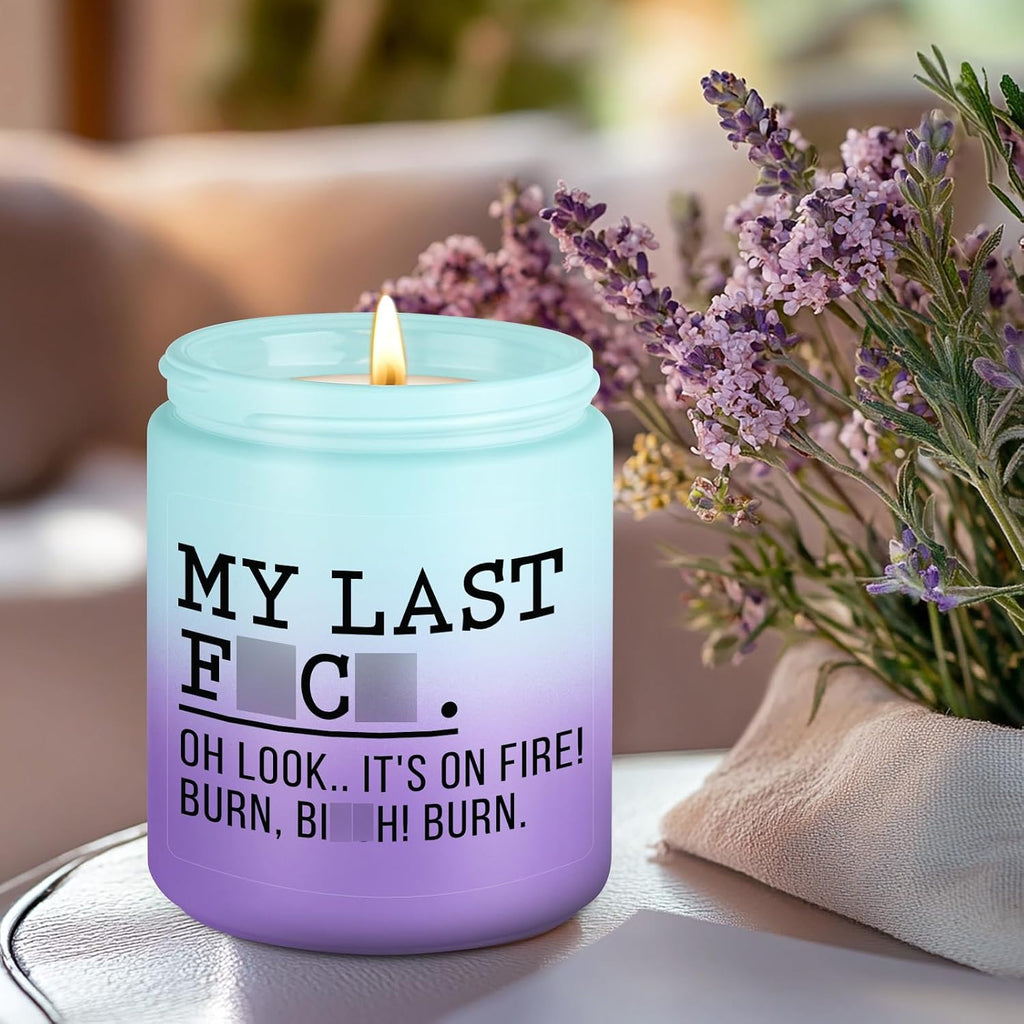 Fairy's Gift Candles, Cool Presents, Funny Relaxation Gifts for Women Men Mom Coworker Friend Boss - Cool Birthday Fun Presents for Her - Mothers Day, Sarcastic Office Relaxing Gifts for Women Nerd