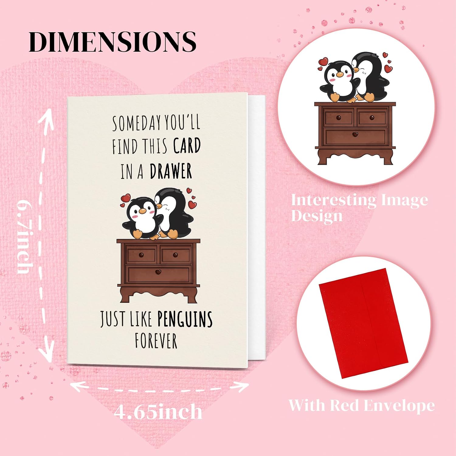 OOPERAY Gifts for Husband Fathers Day, Fathers Day Card for Husband from Wife, Anniversary Birthday Love Gift for Men Women, Valentines Card Gifts for Him Her, Gift for Boyfriend Girlfriend