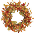 18-20 inch eucalyptus and magnolia fall wreath with, main product view
