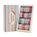 20 Rolls Bohemia Theme Washi Tape Set,Writable Decorative Tapes for Scrapbooking, Bible Journaling, Bullet Journaling, 0.6"x79" per Roll