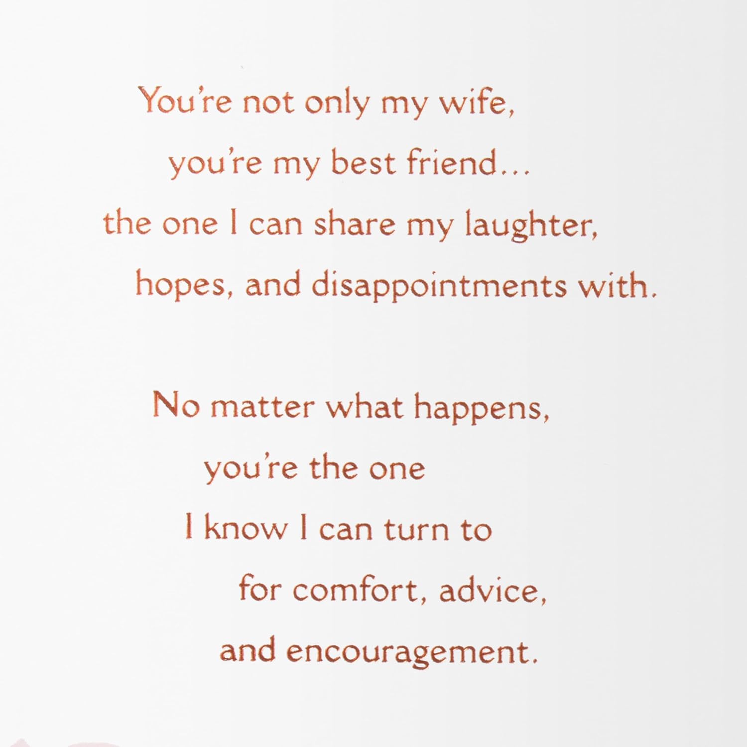 Hallmark Birthday Card for Wife (My Love, My Friend)