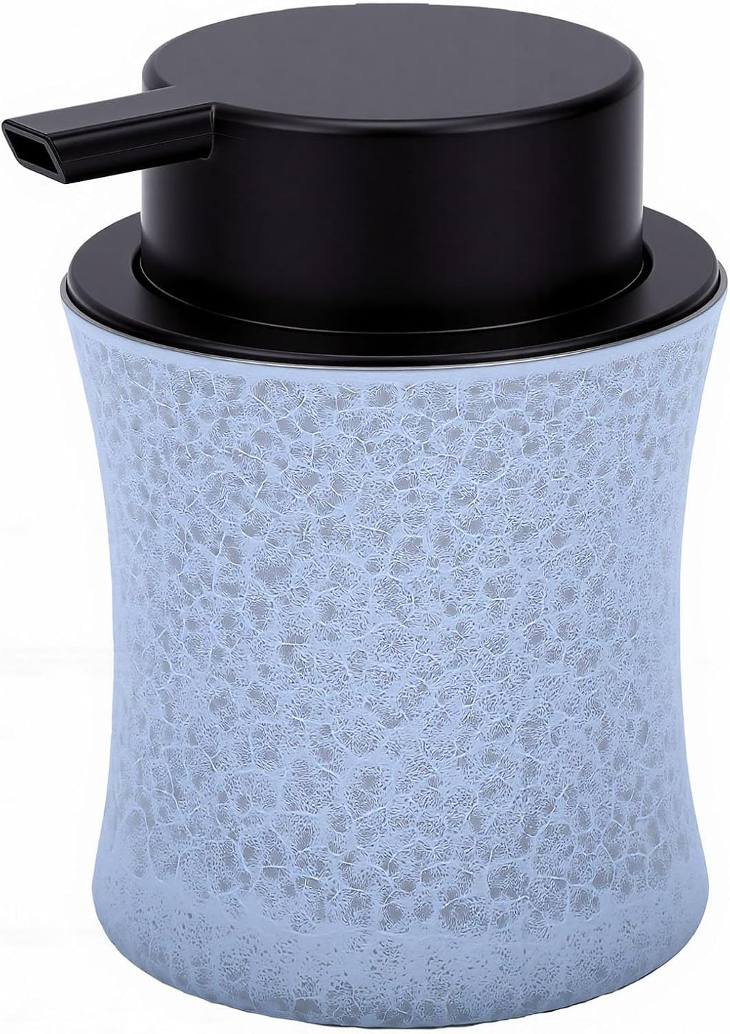 ZJchao 300ml Stainless Steel Dual Function Candle Cup Holder (Matte Blue) | Comes with foaming pump lid, smooth metal texture, exquisite decorative ornament for indoor home desktop decoration