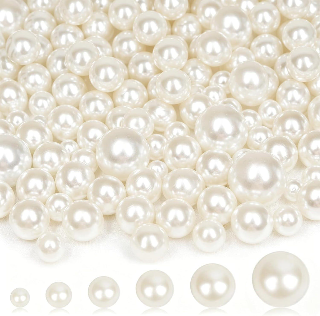 ivory no hole pearl beads for crafting and, main product view