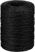 Syhood Floral Vine Bind Wire Rustic Wrapping Wire for Flower Bouquets(Black)
