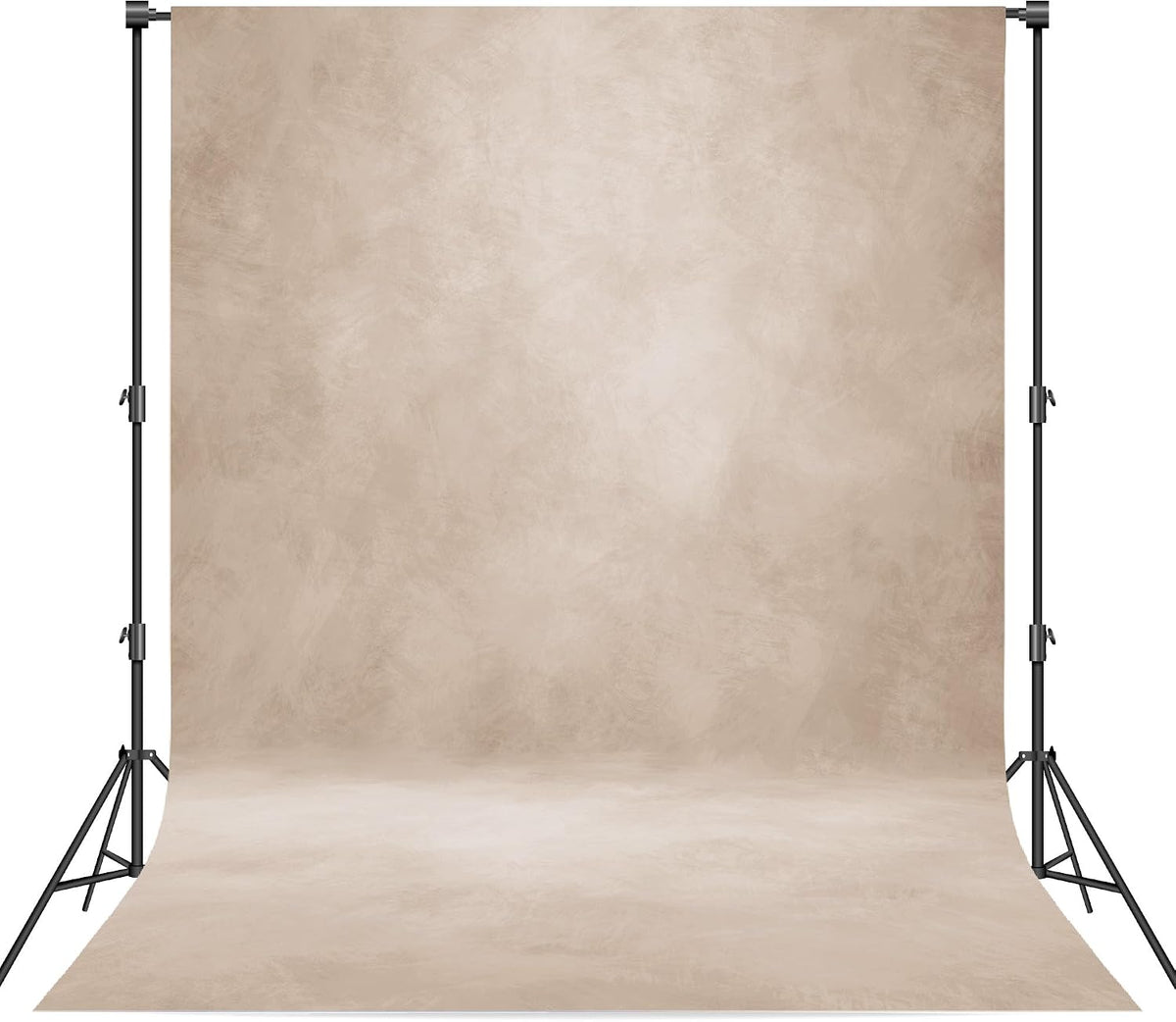 Abstract Photography Backdrop for Photoshoot 8x10ft, Beige,No Stand