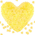 1000Pieces Rose Petals, Artificial Flower Petals Fake Rose Petals for Romantic Night,Wedding,Proposal Anniversary Flower Decorations (Yellow)