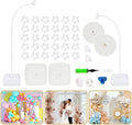 bazen 2pk 8.2ft & 6ft balloon arch stand, main product view
