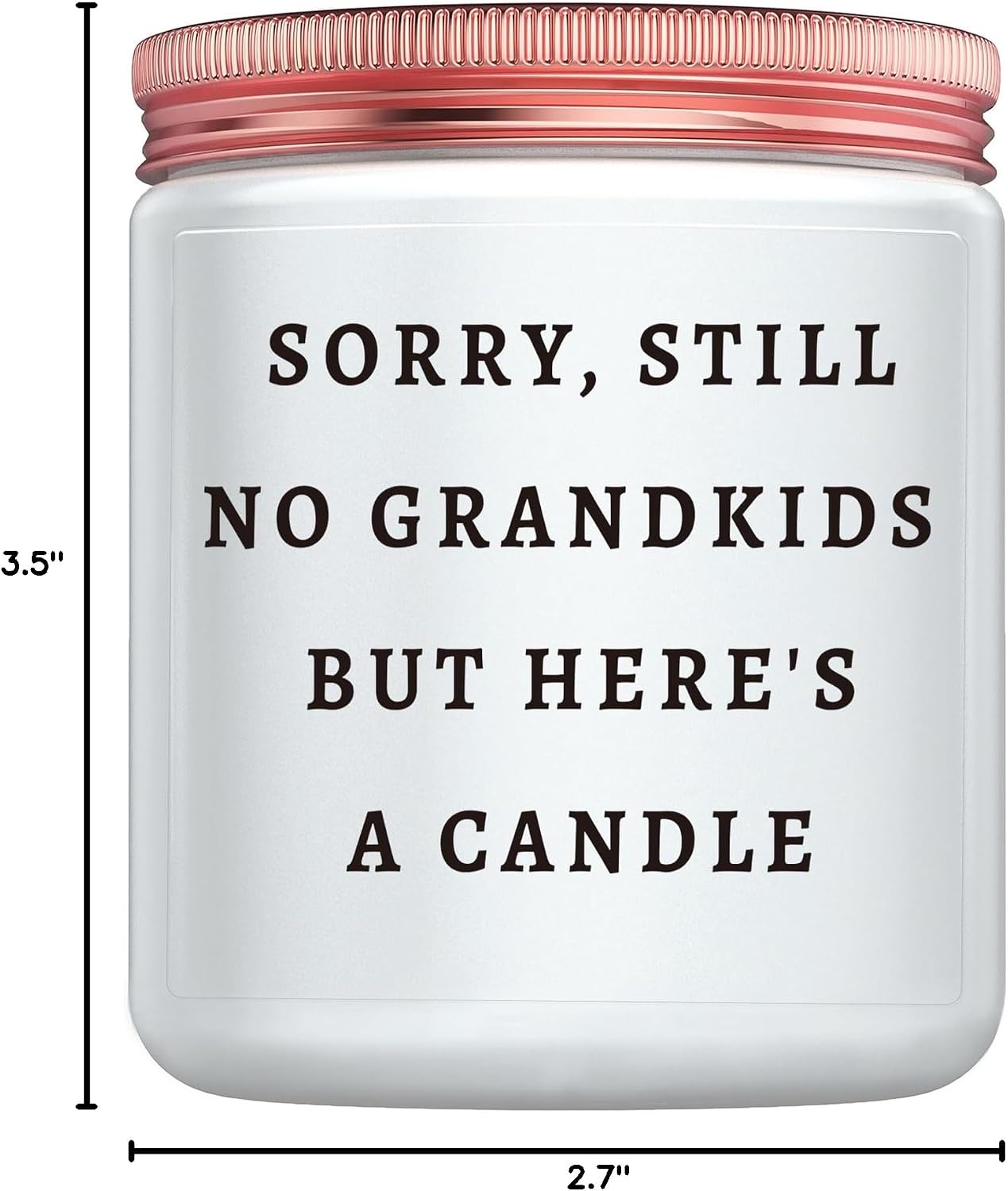 Funny Gifts for Mom Dad, Unique Parents Birthday Mother's Day Fathers Day Christmas Candle Gift from Daughters and Son