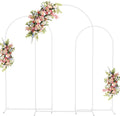 fomcet metal arch backdrop stand white 7.2ft, 6.6ft, main product view