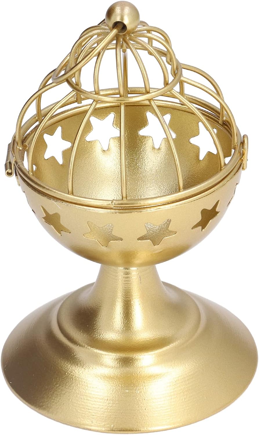 AYNEFY Birdcage Gold Candle Holder Bowl CandleholdersPremium Iron Votive Holder for Table Decoration Birthday Party Ornaments (A)
