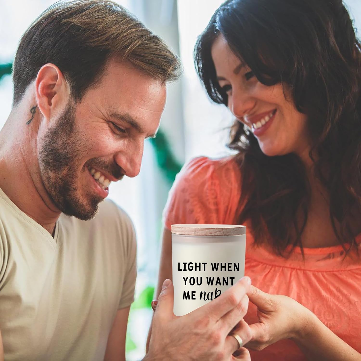 Gifts for Him Boyfriend Husband Men Couples Gift Ideas, Romantic Valentines Day Gift for Him, Naughty Boyfriend Birthday Gifts, Funny Anniversary Presents for Men husband Couple, Christmas, Candles