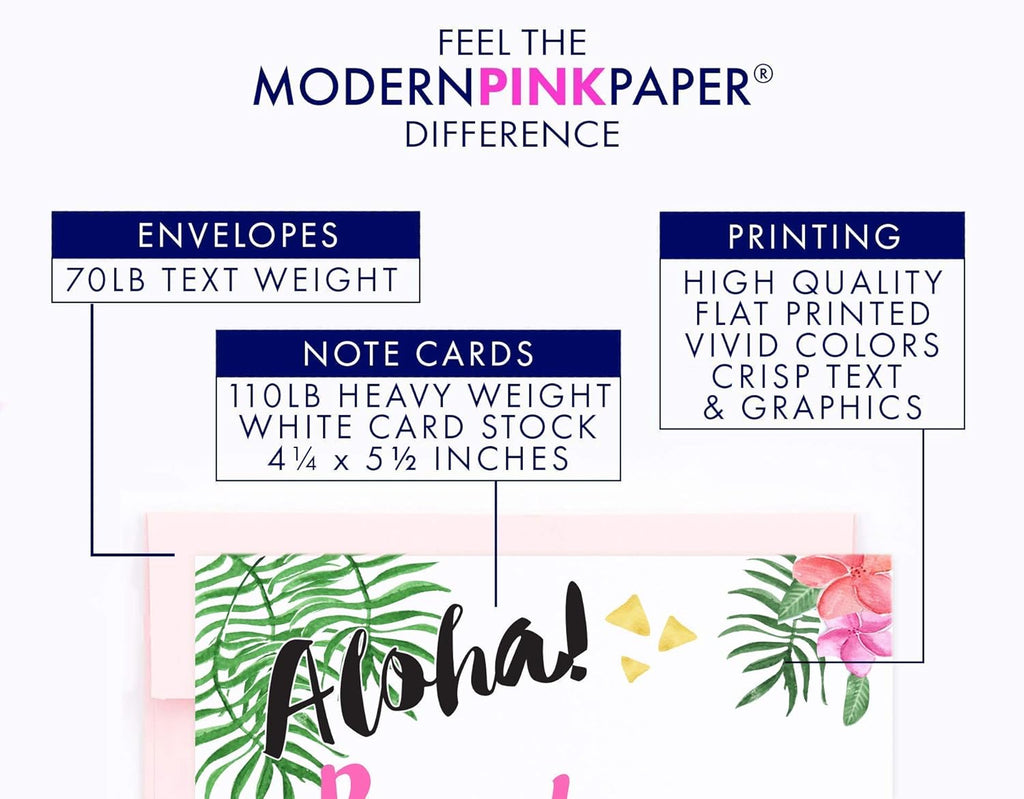 Modern Pink Paper Floral Bridal Shower Invitations, Elegant Bridal Shower Invitations, Your choice of Quantity and Envelope Color