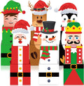 moinchore 24 pcs christmas gift boxes,large stackable gift, main product view