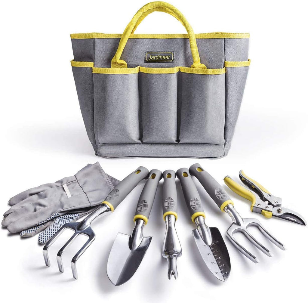 jardineer garden tools set, 8pcs heavy duty garden, main product view