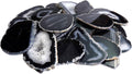 black agate slices for table place cards |, main product view
