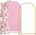 7.2ft metal arch backdrop stand and cover set, main product view