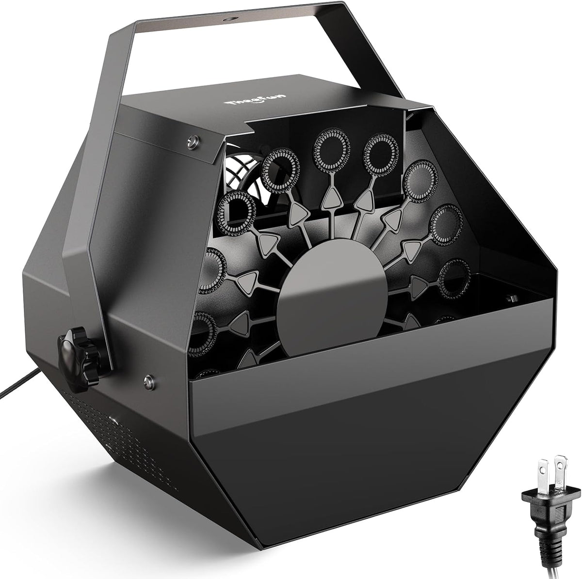 theefun bubble machine 750ml manual control metal bubble, main product view