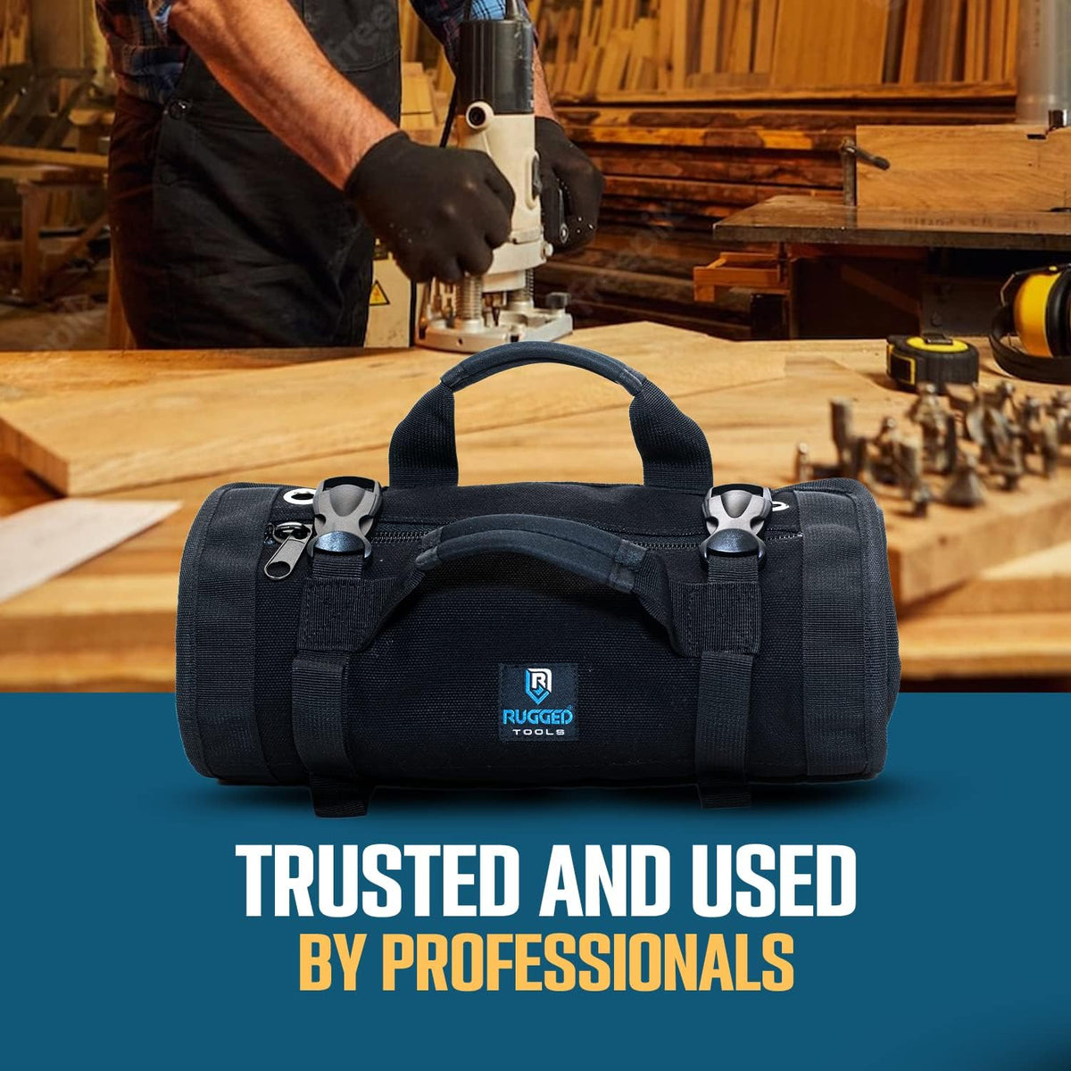 Rugged Tools Titan Deluxe Tool Roll