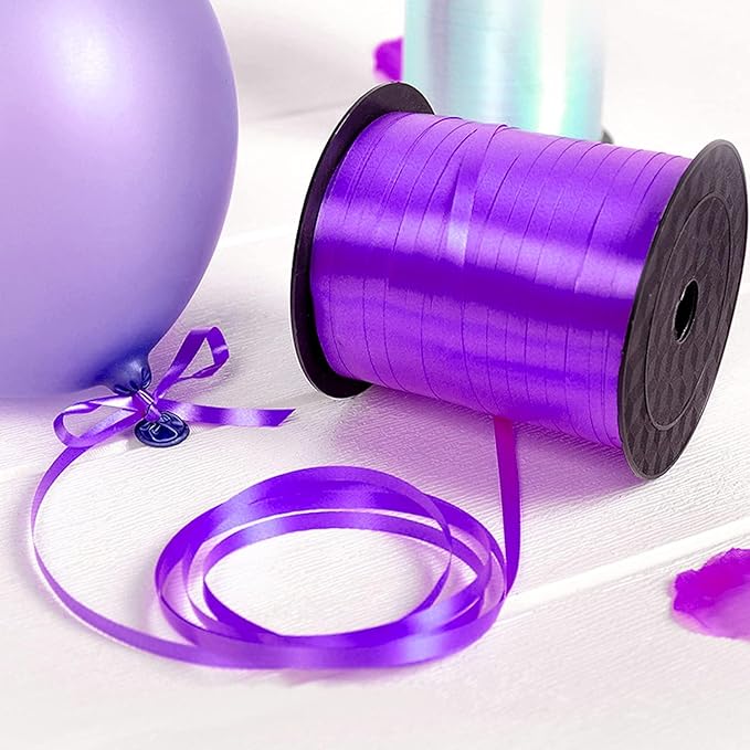 7 Pack Curling Ribbon - 1750 Yards Crimped Balloon Ribbon - Gift Wrap & Crafts (Colorful) For Mothers Day, Birthday, Wedding, Party Decoration