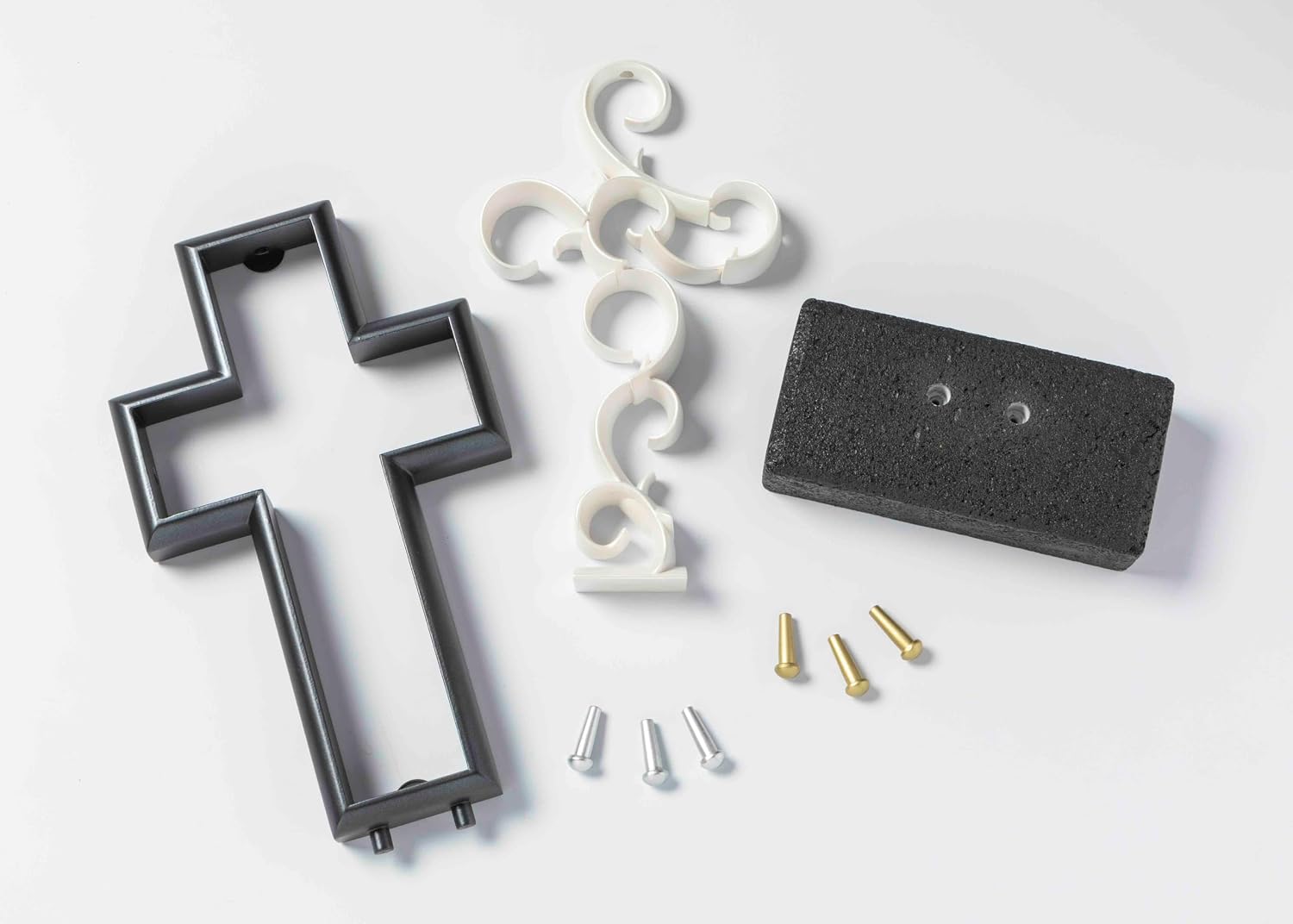 Unity Cross ® Black and Pearl White; Unity Candle Unity Sand Alternative