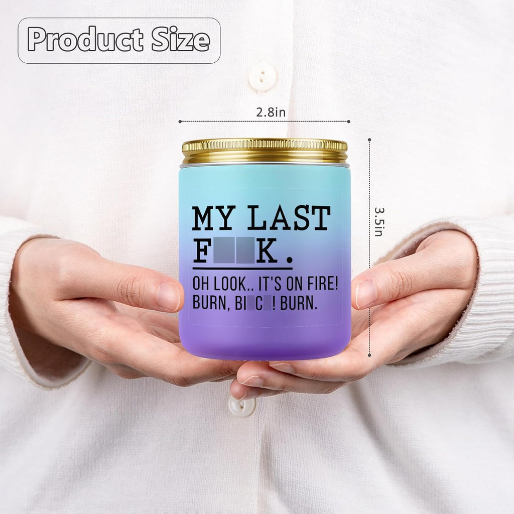 Fairy's Gift Candles, Cool Presents, Funny Relaxation Gifts for Women Men Mom Coworker Friend Boss - Cool Birthday Fun Presents for Her - Mothers Day, Sarcastic Office Relaxing Gifts for Women Nerd