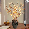 PEIDUO Lighted Willow Branches 30Inch 120 LED Twig Lights, 6PK Tree Branch Pathway Light for Holiday Xmas Decorations Indoor Outdoor Stake Lights