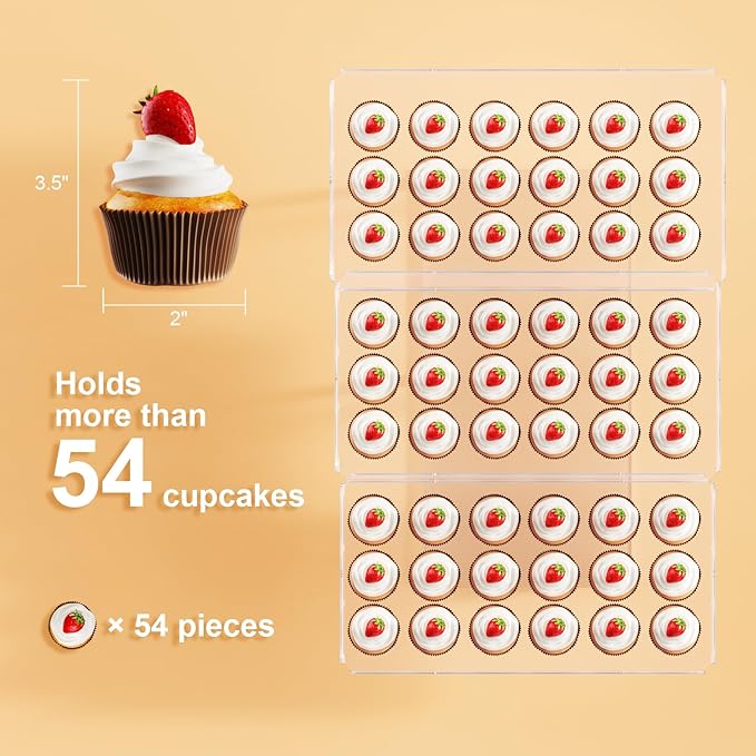 Upgraded Dessert Table Display Set, Acrylic Cupcake Buffet Dessert Risers Stands, Tier Serving Trays Holder for Weddings Baby Shower Tea Party